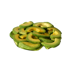 Avocats tranchés IQF - 1 kg x 6 pc