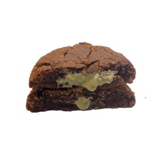 Poocky® chocolat fourré pistache  95 g x 30 pc
