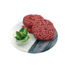 Steak haché façon bouchère cru rond VBF Halal - 140 g x 4 pc