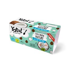 Dessert végétal nature Yatal - 100 g x 12 pc (2 pc x 6)