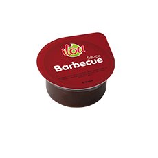 Sauce barbecue coupelle Ilou - 20 g x 128 pc