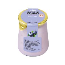 Yaourt brassé myrtille - 125 g x 12 pc