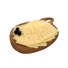 Emmental tranché 10 x 10 cm - 1 kg (50 tr)