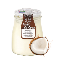 Yaourt brassé noix de coco La Ferme du Manège - 180 g x 6 pc