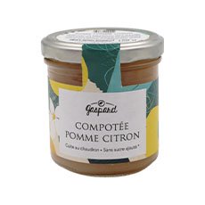 Compotée pomme-citron Gaspard - 150 g x 6 pc