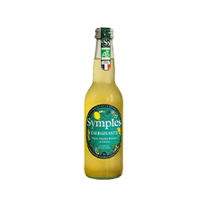 Infusion pétillante énergisante bio Symples - 330 ml x 12 pc