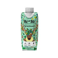Thé matcha, menthe bio Mé-Mé - 330 ml x 12 pc