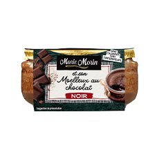 Moelleux au chocolat noir Marie Morin - 120 g x 6 pc