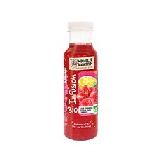 Infusion d'hibiscus et citron-menthe bio - 330 ml x 12 pc