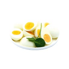 Œufs durs écalés seau - 75 pc - 4.85 kg (2,85 kg PNE)