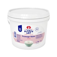 Fromage blanc nature 0 % MG Alsace lait - 5 kg
