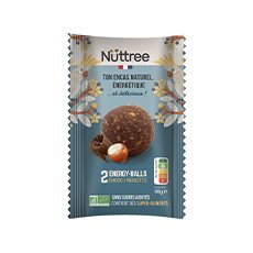 Energy balls choco-noisette bio Nuttree - 30 g x 15 sachets