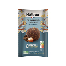 Energy balls choco-noisette bio Nuttree - 30 g x 15 sachets