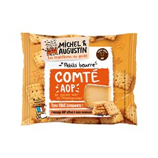 Biscuits apéritifs comté AOP - 30 g x 12 pc