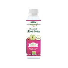 Aloe vera bio pomme-framboise - 500 ml x 12 pc 