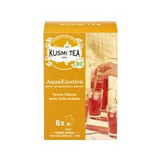 Mélange thé glacé AquaExotica bio Kusmi Tea® - 8 g x 6 sachets