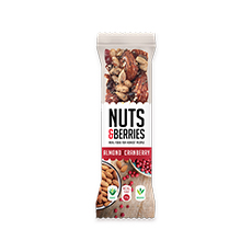 Barre amande & cranberry bio Nuts & Berries - 30 g x 15 pc