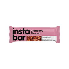Barre cranberry & amande Instabar - 35 g x 16 pc