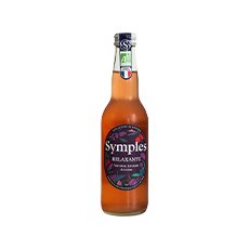 Infusion pétillante relaxante bio Symples - 330 ml x 12 pc