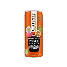 Boisson à la camomille pêche orange Clipper Bio - 250 ml x 12 pc