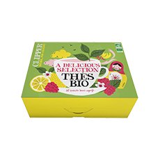 Coffret thé bio - Clipper 60 sachets
