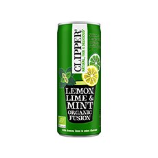 Boisson menthe citron et citron vert Clipper bio - 250 ml x12 pc