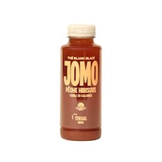 Jomo thé blanc pêche-hibiscus bio - 350 ml x 12 pc