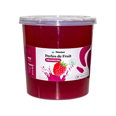 Perles de fruits framboise Nostea - 3,2 kg (2,1 kg PNE)