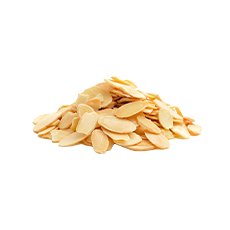 Amandes blanches effilées - 1 kg