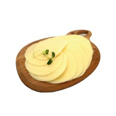 Mozzarella tranchée diam. 7 cm IQF - 500 g x 8 pc 