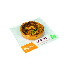 Quiche saumon-épinard My Pie - 190 g x 48 pc