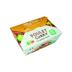 Poulet au curry My Pie - 380 g x 24 pc