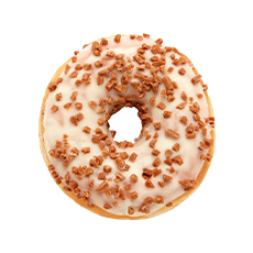 Donut fourré caramel Dots® - 75 g x 36 pc
