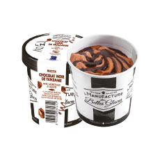 Crème glacée chocolat copeaux chocolat - 78 g x 12 pc