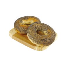 Bagel pavot Rosie's 10.5 cm - 125 g x 48 pc