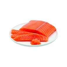 Coeur de saumon sans peau sans arêtes ASC - 500 g x 10 pc