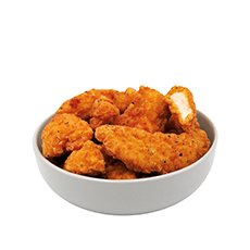 Tender de poulet pané façon Louisiane Halal 35/55 g IQF - 5 kg