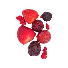 Mix smoothie fraise-mûre-framboise IQF - 33 x 150 g