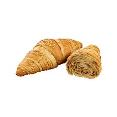 Croissant végan farine d'épeautre & quinoa - 80 g x 56 pc
