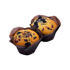 Muffin myrtille - 85 g x 50 pc