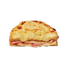 Croque-monsieur jambon-comté-béchamel précuit - 220 g x 25 pc