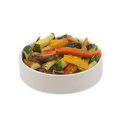 Mélange 3 légumes grillés et aromatisés IQF -  4 x 2.5 kg