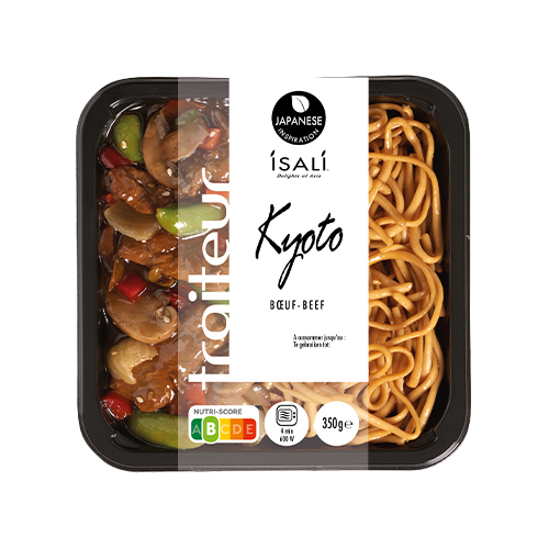 Bœuf Kyoto et nouilles Isali - 350 g x 4 pc