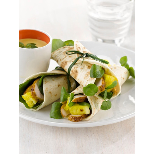 Tortillas de blé nature - 25 cm x 18 pc