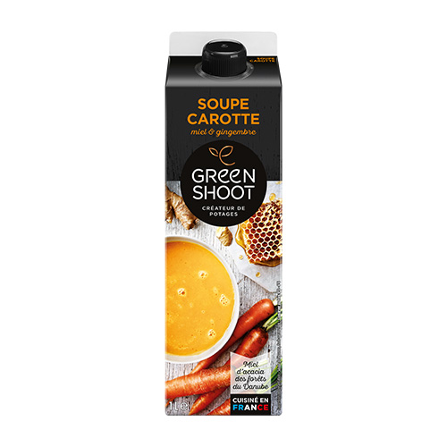 Soupe carotte miel gingembre Greenshoot - 1 L
