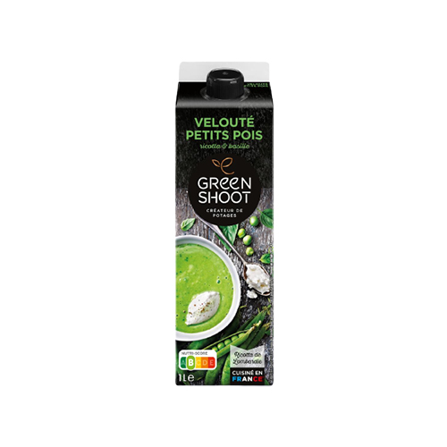Velouté petits pois ricotta basilic Greenshoot - 1 L