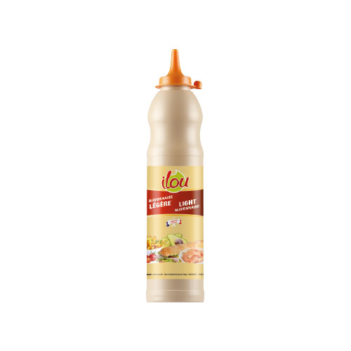 Sauce mayonnaise légère flacon Ilou - 900 ml