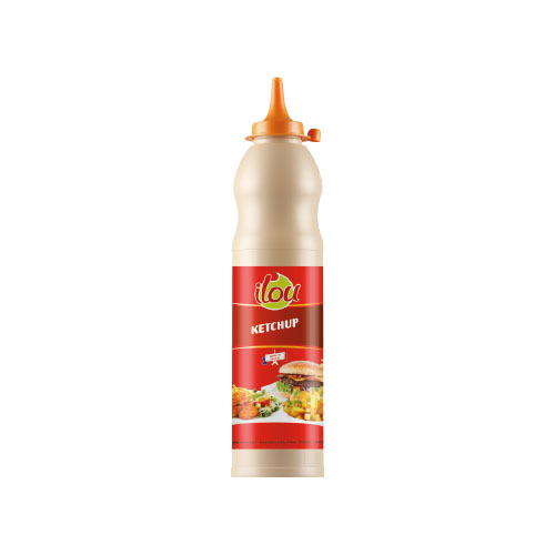 Sauce ketchup flacon Ilou - 900 ml