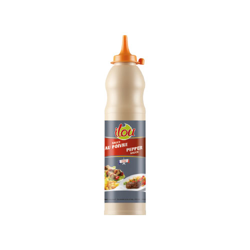 Sauce poivre flacon Ilou - 900 ml