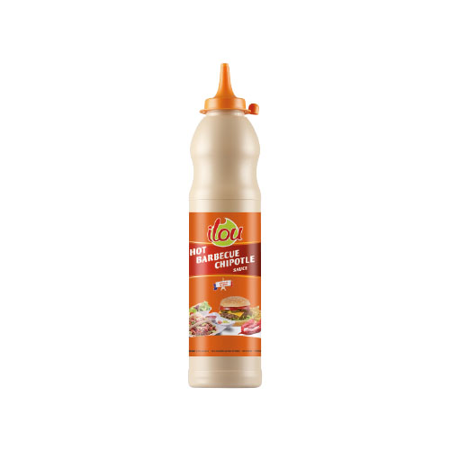Sauce bbq chipotle flacon Ilou - 900 ml